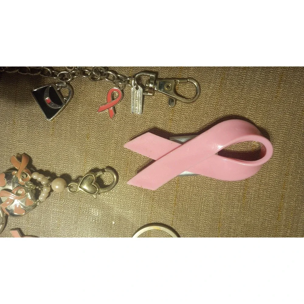 BCA‎ Keychain Pink Ribbon Breast Cancer Awareness Lot 1 Magnet